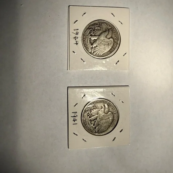 Vintage Silver Coins